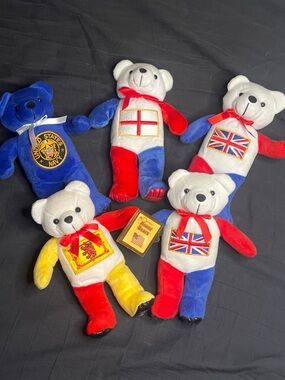 International Flag Honor Bears Teddy Bear Plush - Multicolor